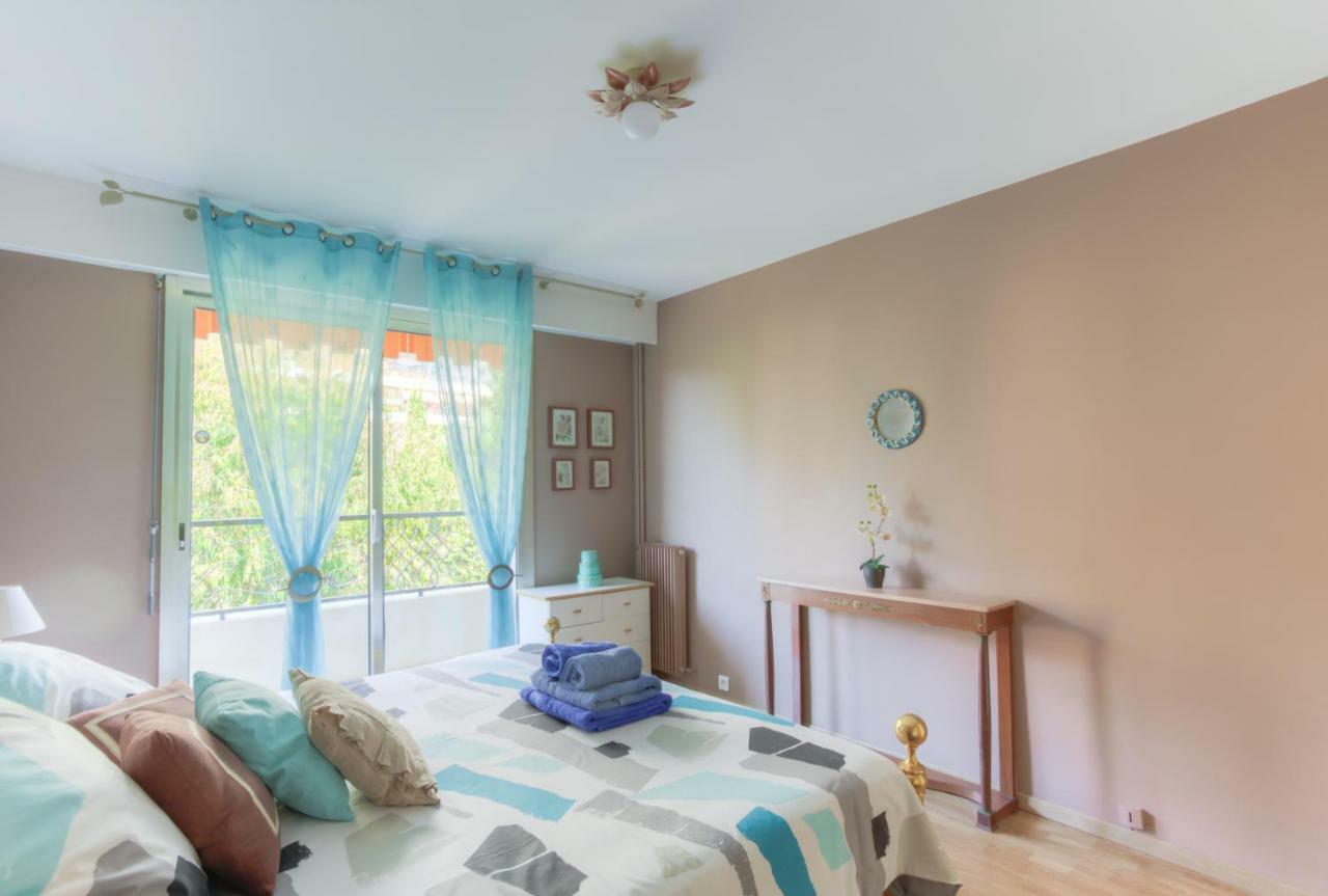 Confortable 3 Pieces Avec Superbe Vue Mer Daire Nice Dış mekan fotoğraf